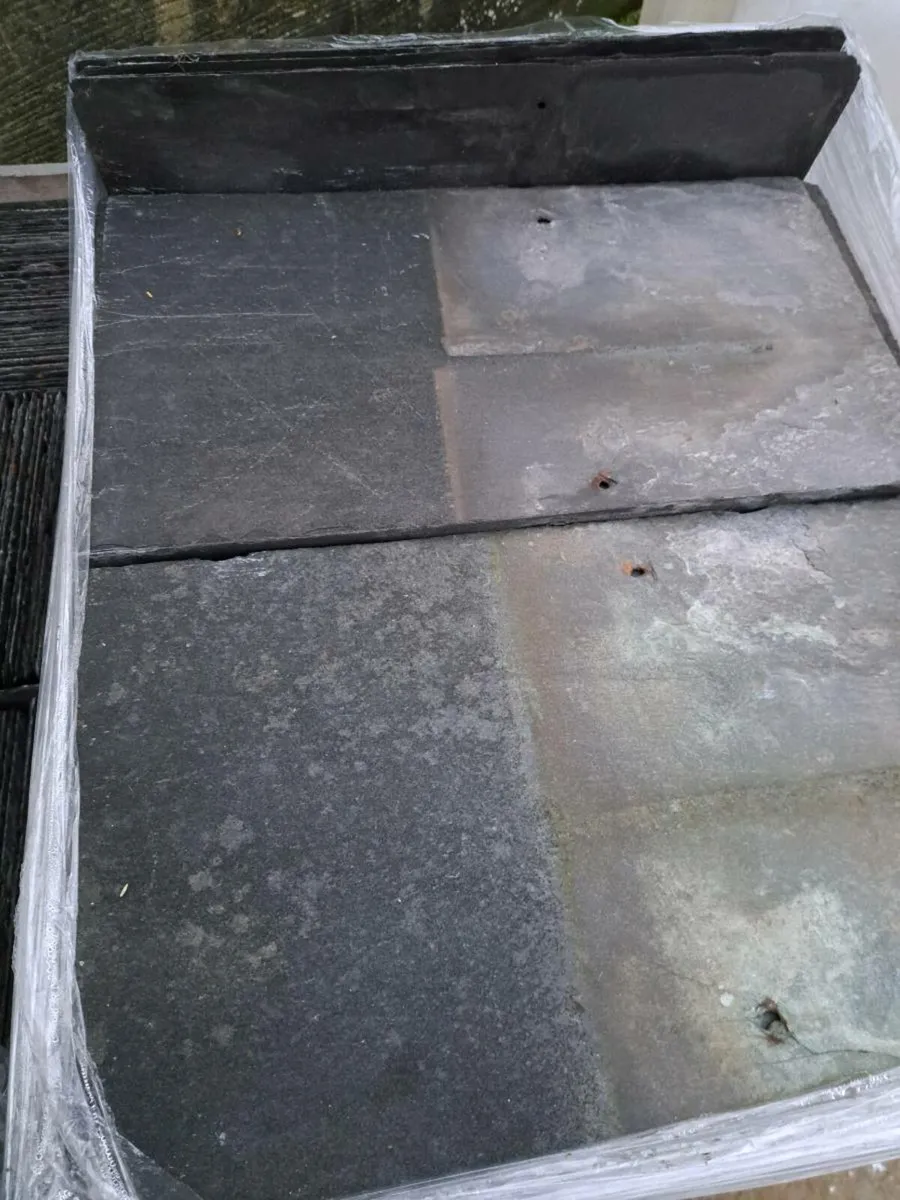 3000 qty 24x14 Reclaimed Bangor Blue Slates - Image 3
