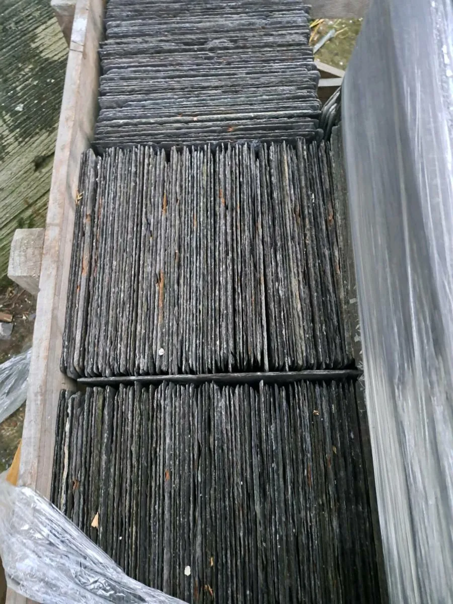 3000 qty 24x14 Reclaimed Bangor Blue Slates - Image 4