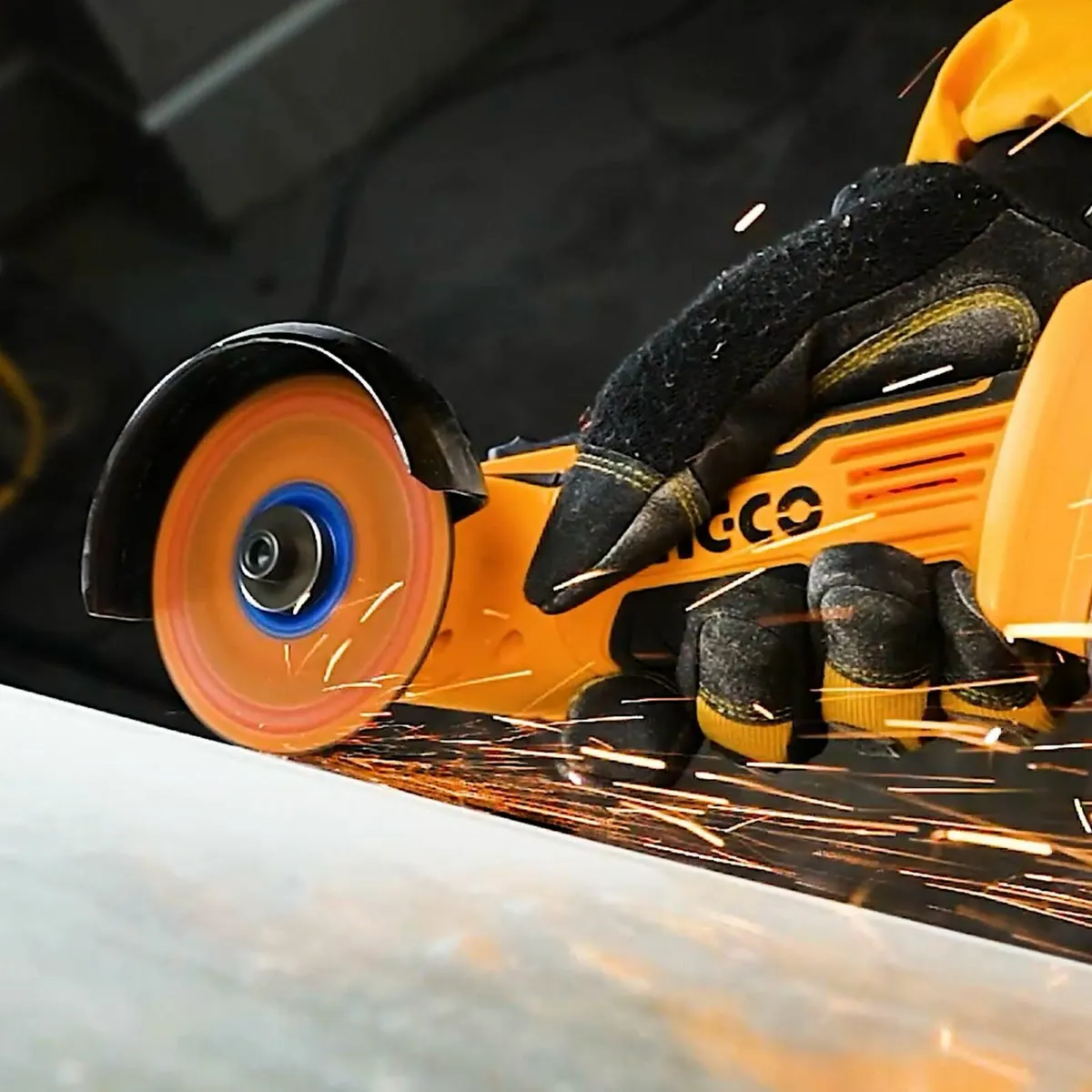 20V Cordless Mini Angle Grinder 19500RPM 76mm - Image 2