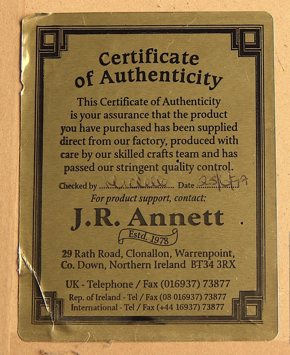 Still Life Print on Board in Ornate Wood Frame - Image 4