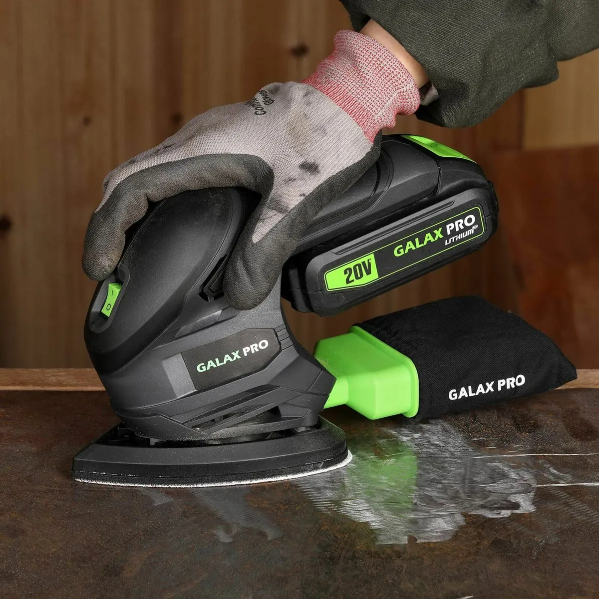 Cordless Sander 20V Detail Sanders 20Pcs Sandpaper - Image 2