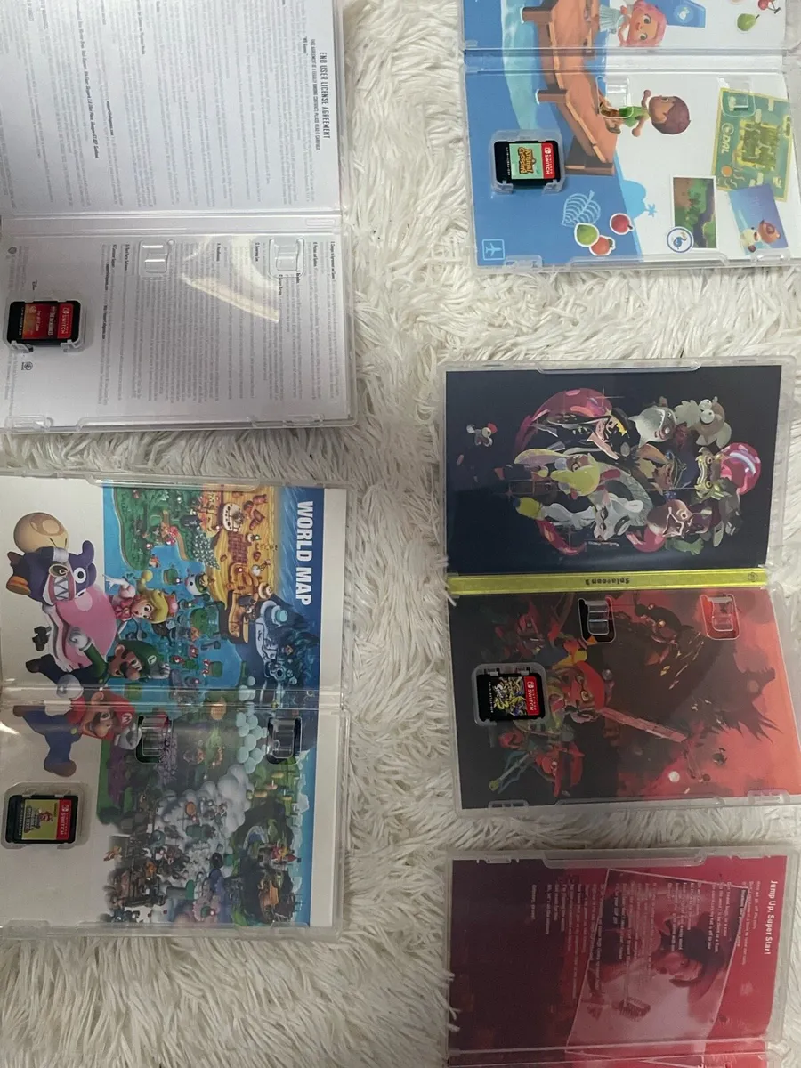 Nintendo switch with games - Image 3