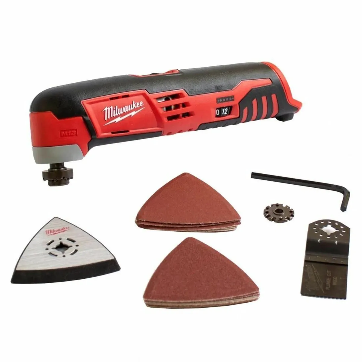 C12MT-0 M12 Cordless Sub Compact Multi-Tool Red