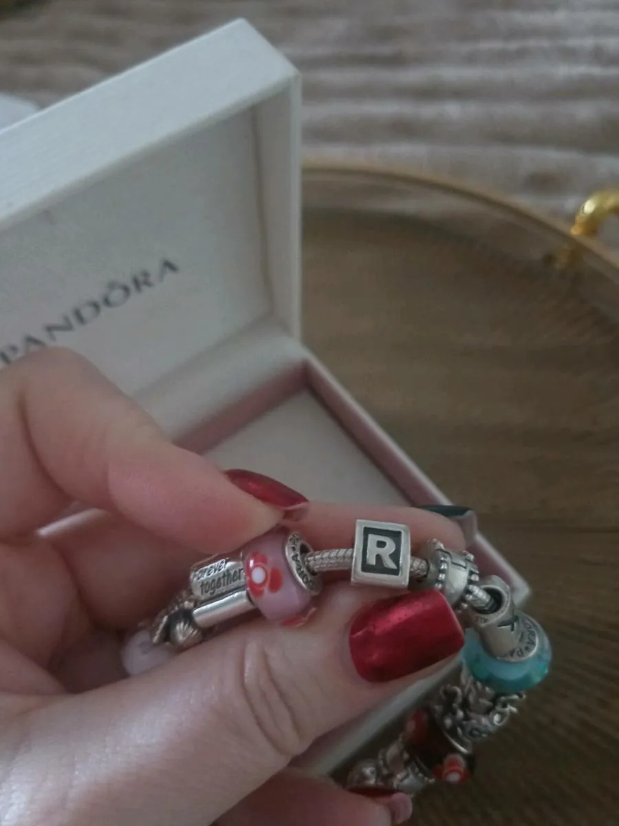 Pandora Bracelet & Charms - Image 3