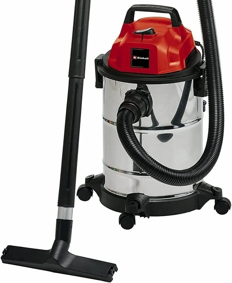 Wet and Dry Vacuum Cleaner 1250W 20L Stainless - Image 1