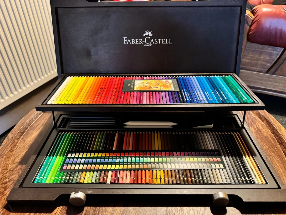 Faber-Castell Polychromos 120 Colour Pencil Set - Image 1