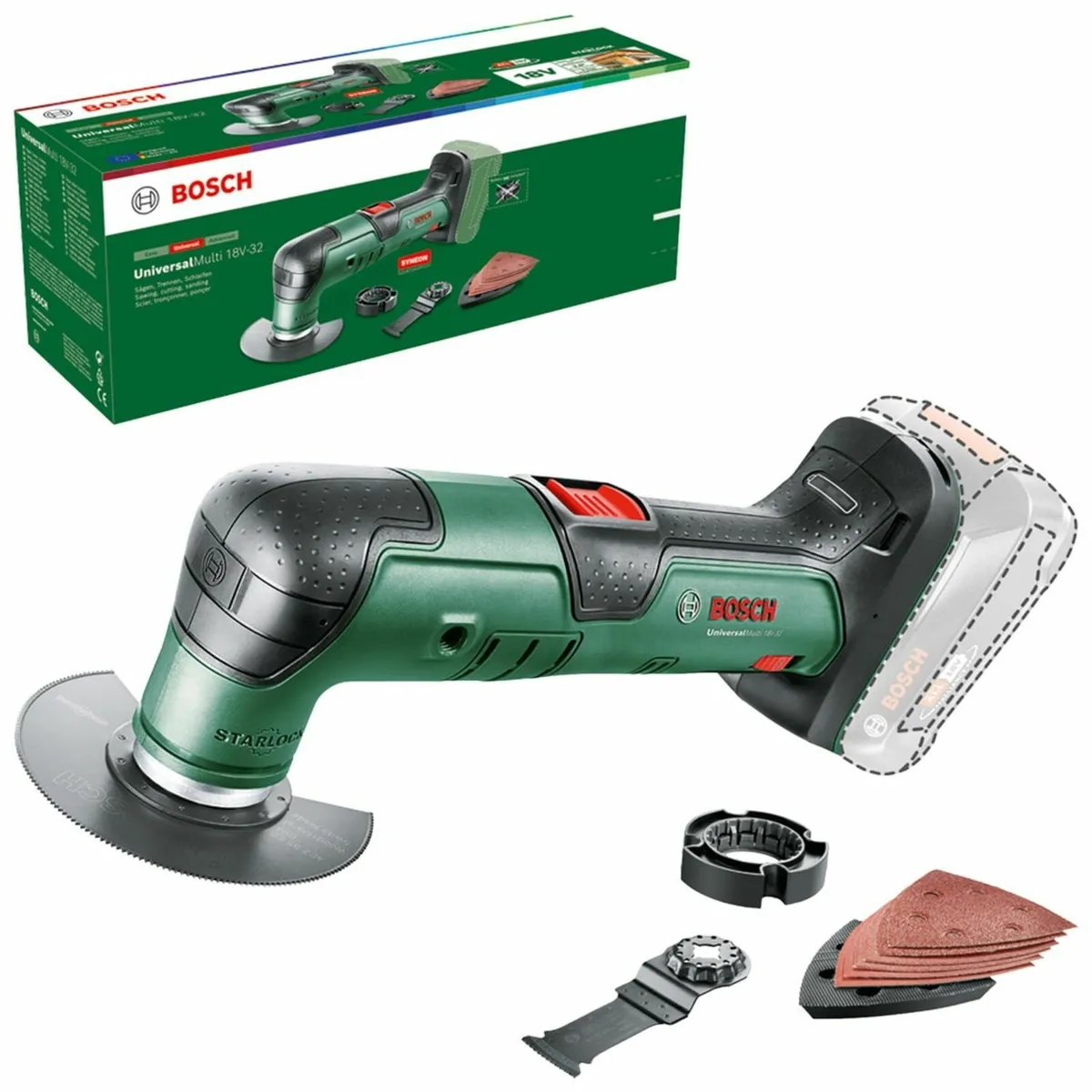 Cordless Multifunction Tool UniversalMulti 18V-32 - Image 1