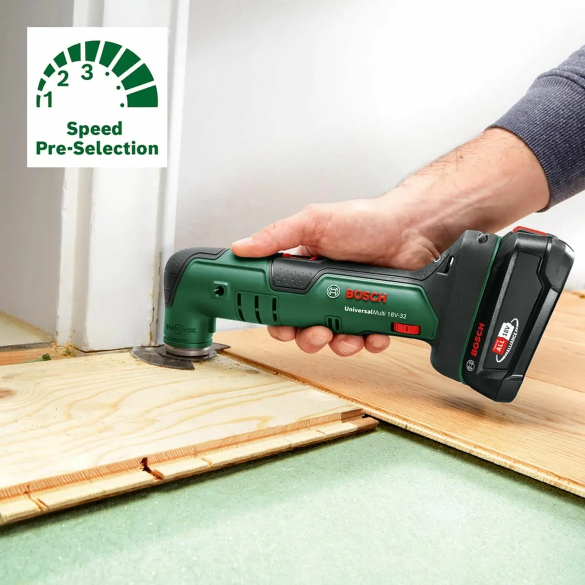 Cordless Multifunction Tool UniversalMulti 18V-32 - Image 2