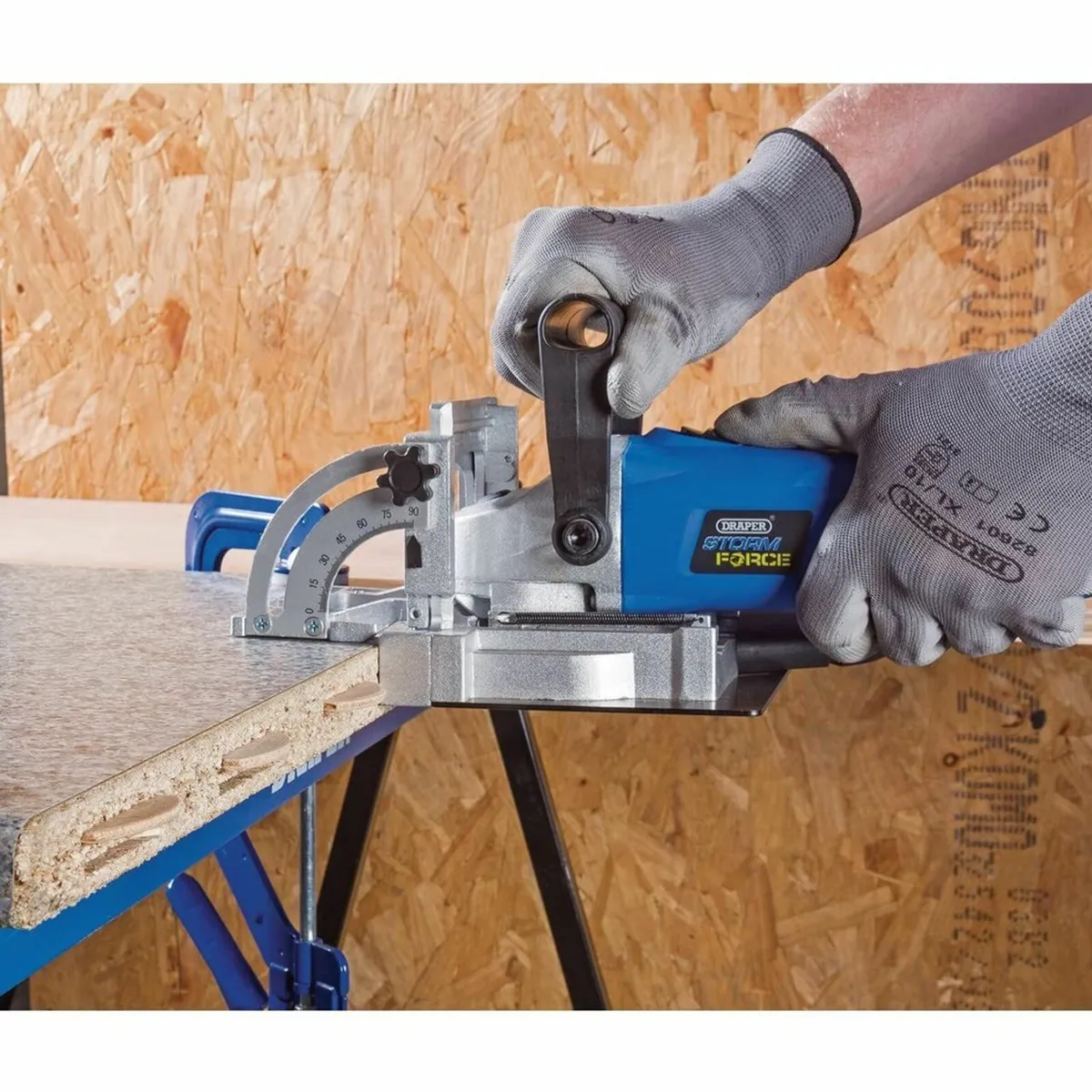 900W Storm Force Biscuit Jointer Router Tool - Image 4