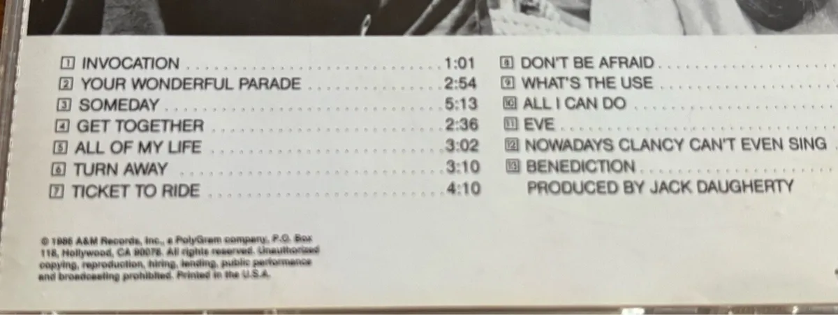 Carpenter’s ticket to rise remastered CD - Image 3