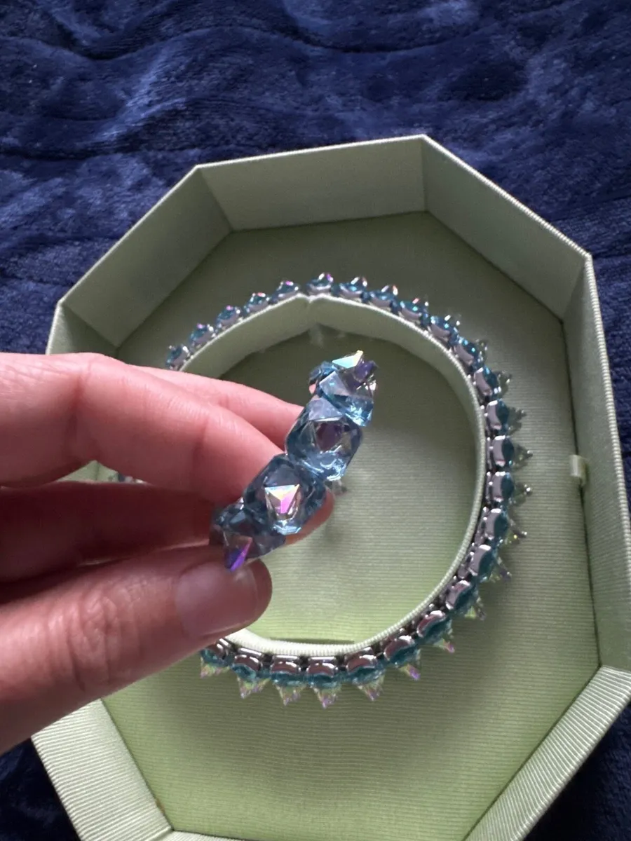 Swarovski choker & earrings - Image 2