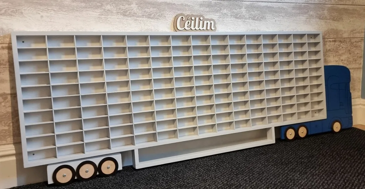 Cars Shelf Cabinet Display Organizer Hot Wheels - Image 1