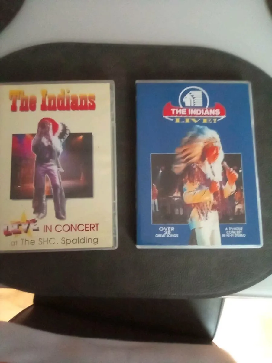 2.  D.V.D.S.    OF.  THE. INDIANS.  SHOWBAND. - Image 1