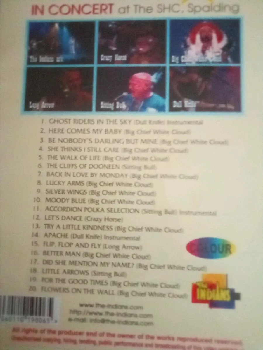 2.  D.V.D.S.    OF.  THE. INDIANS.  SHOWBAND. - Image 4