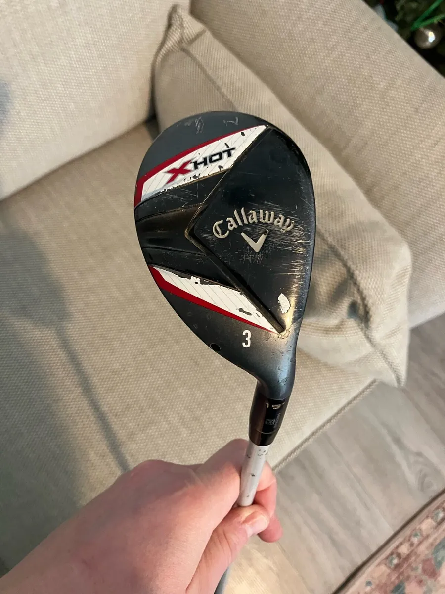 callaway xhot 3 hybrid 19 degrees reg shaft - Image 3