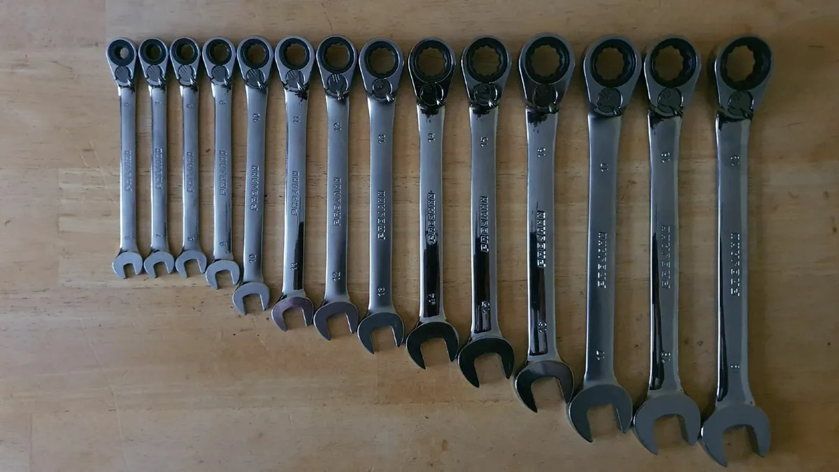 Genuine PROJAHN Ratcheting Spanner set - Image 1