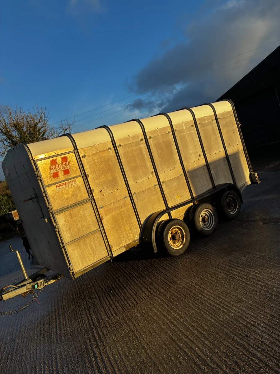 14ft Hudson livestock trailer - Image 1
