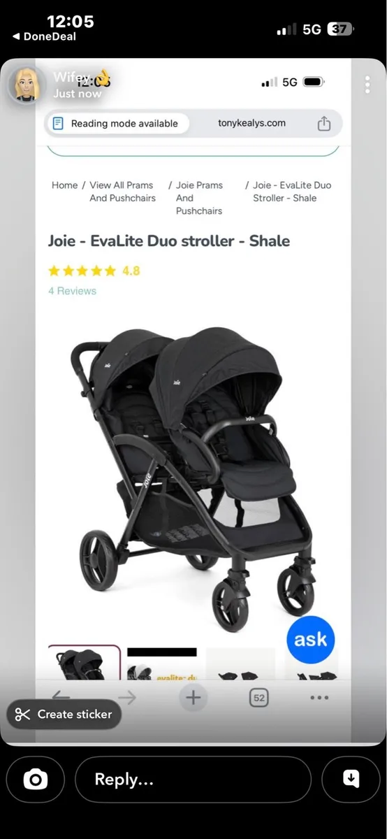 Double buggy