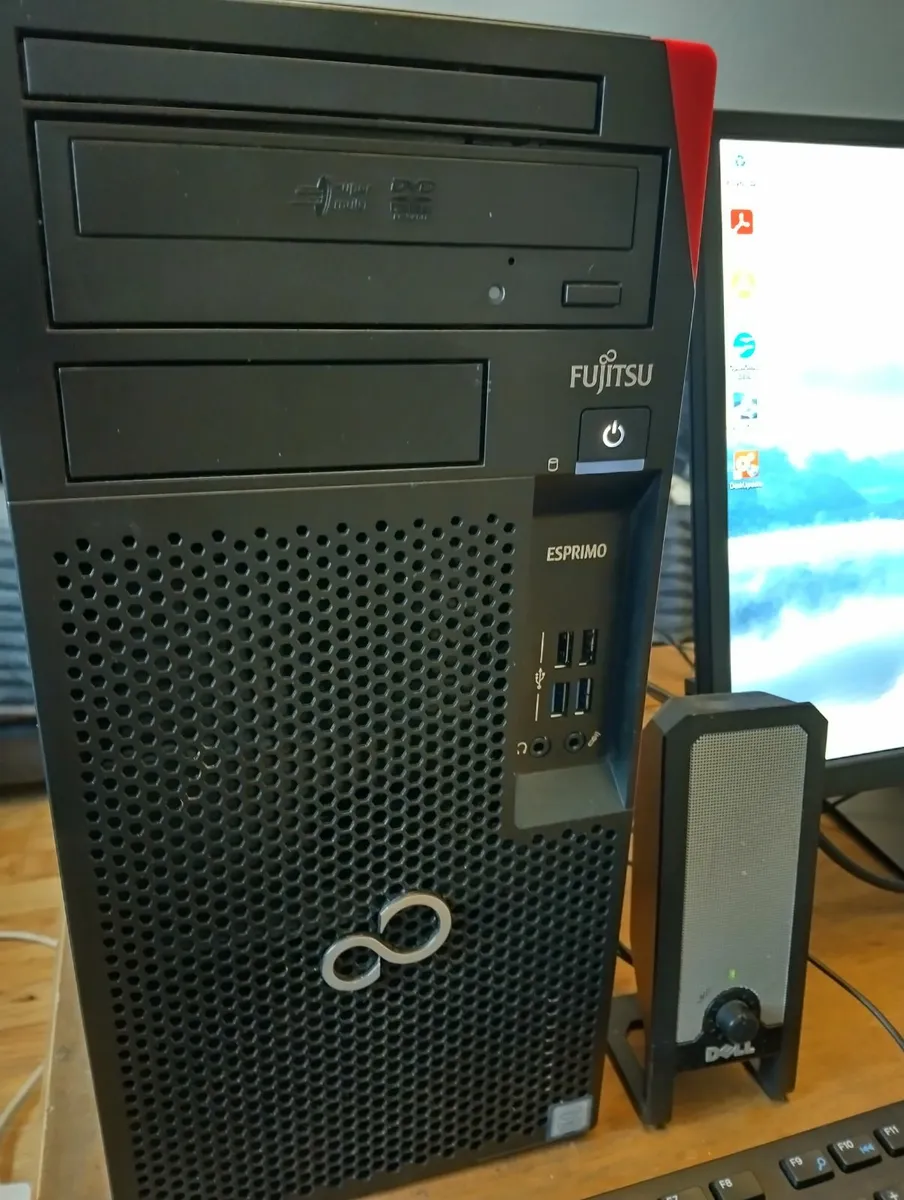 Fujitsu Windows 11 PC System (i7 9th Gen) - Image 2