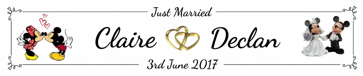 Personalised Wedding Number Plates - Image 3