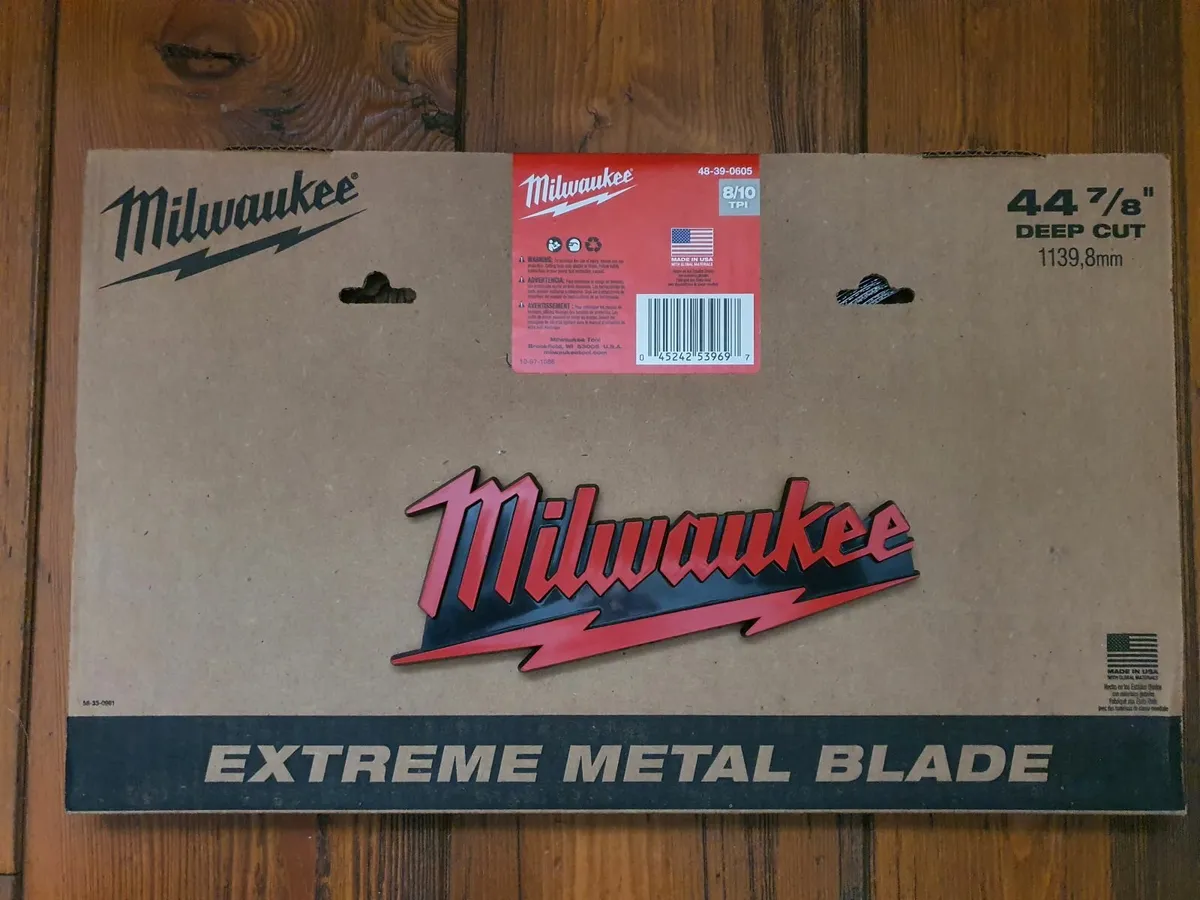 Milwaukee M18 Band Saw Blades - Image 1
