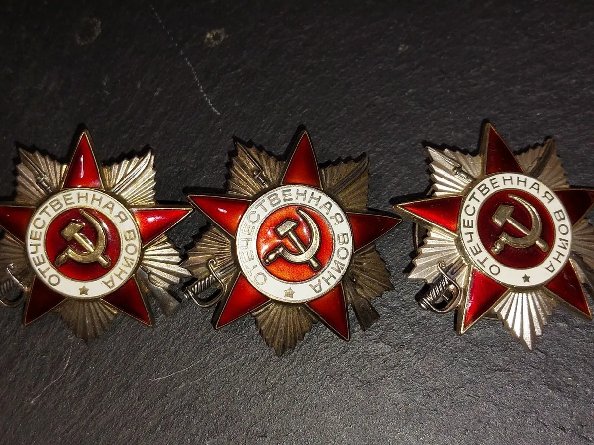 1985 Original Soviet Russian SILVER Order