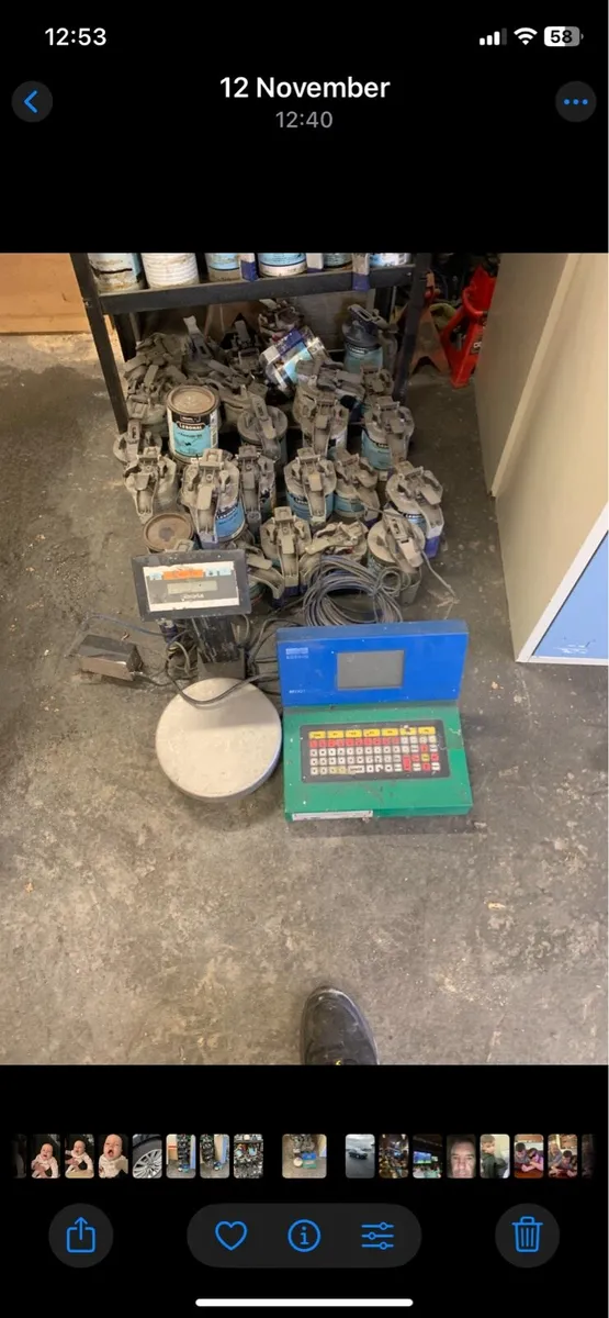 Lesonal mixing scheme with scales and computer - Image 2