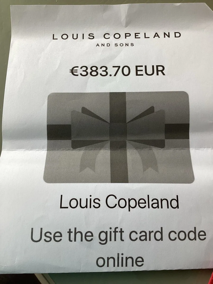 Louis Copeland voucher
