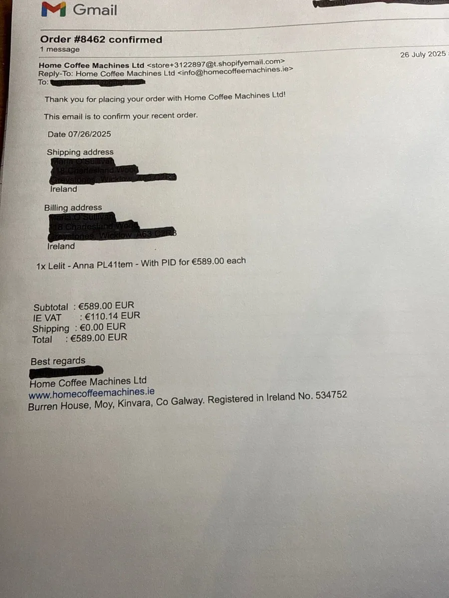 Lelit coffee machine - Image 2