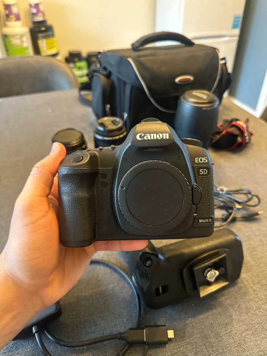 Canon 5D Mark II + Lenses & Accessories - Image 1