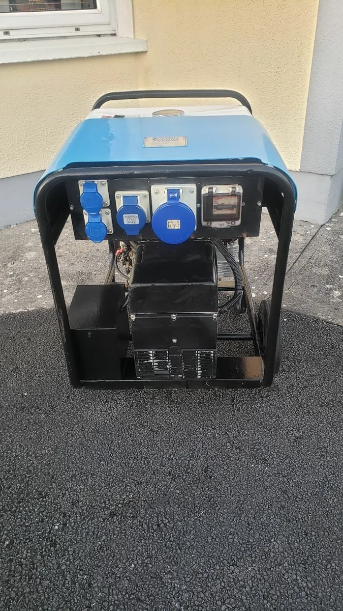 Stephill SE10000 10KVA 240v petrol generator vgc - Image 1