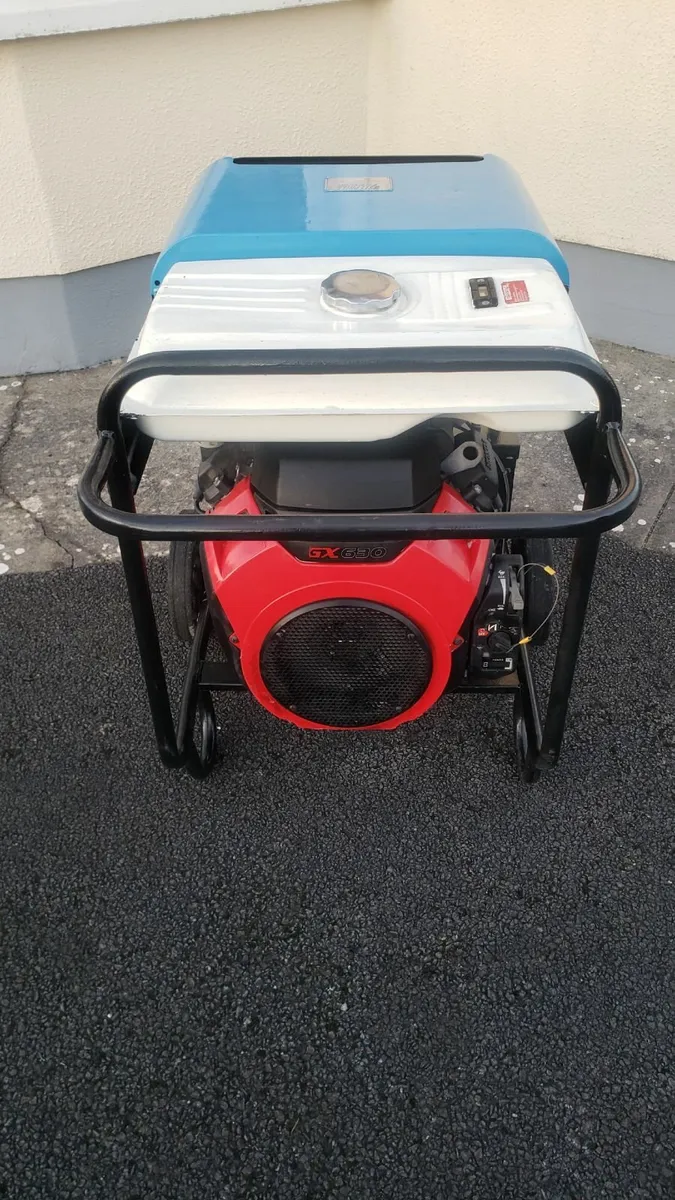 Stephill SE10000 10KVA 240v petrol generator vgc - Image 3