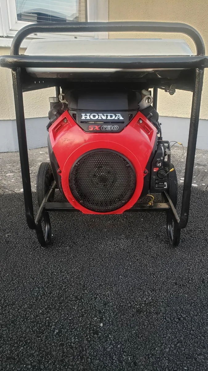 Stephill SE10000 10KVA 240v petrol generator vgc - Image 4