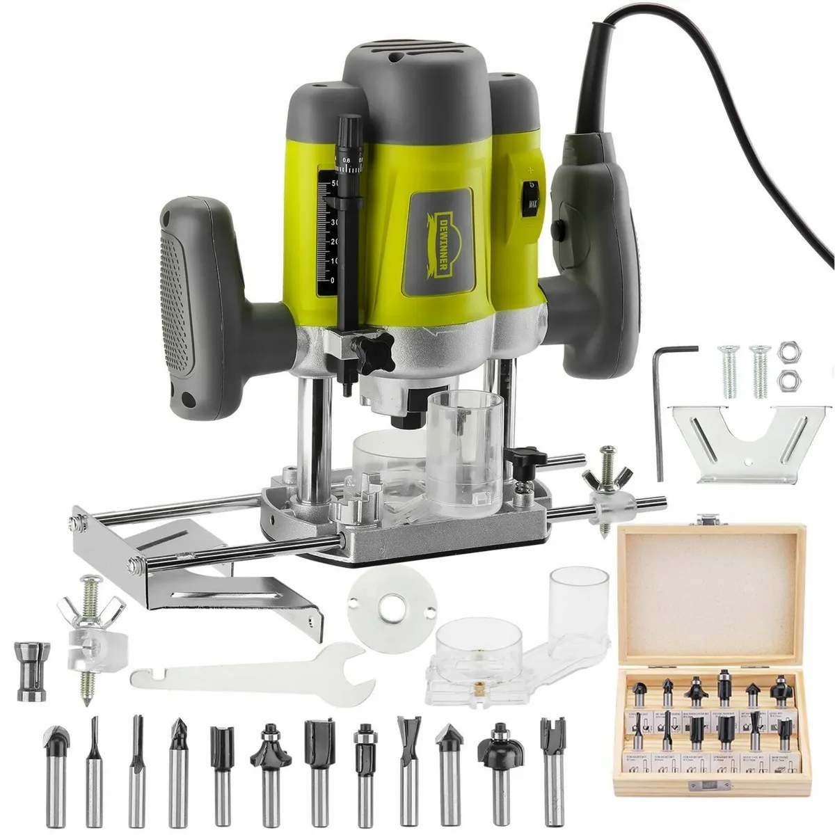 Wood Trimmer Router Tool Electric Woodworking - Image 1