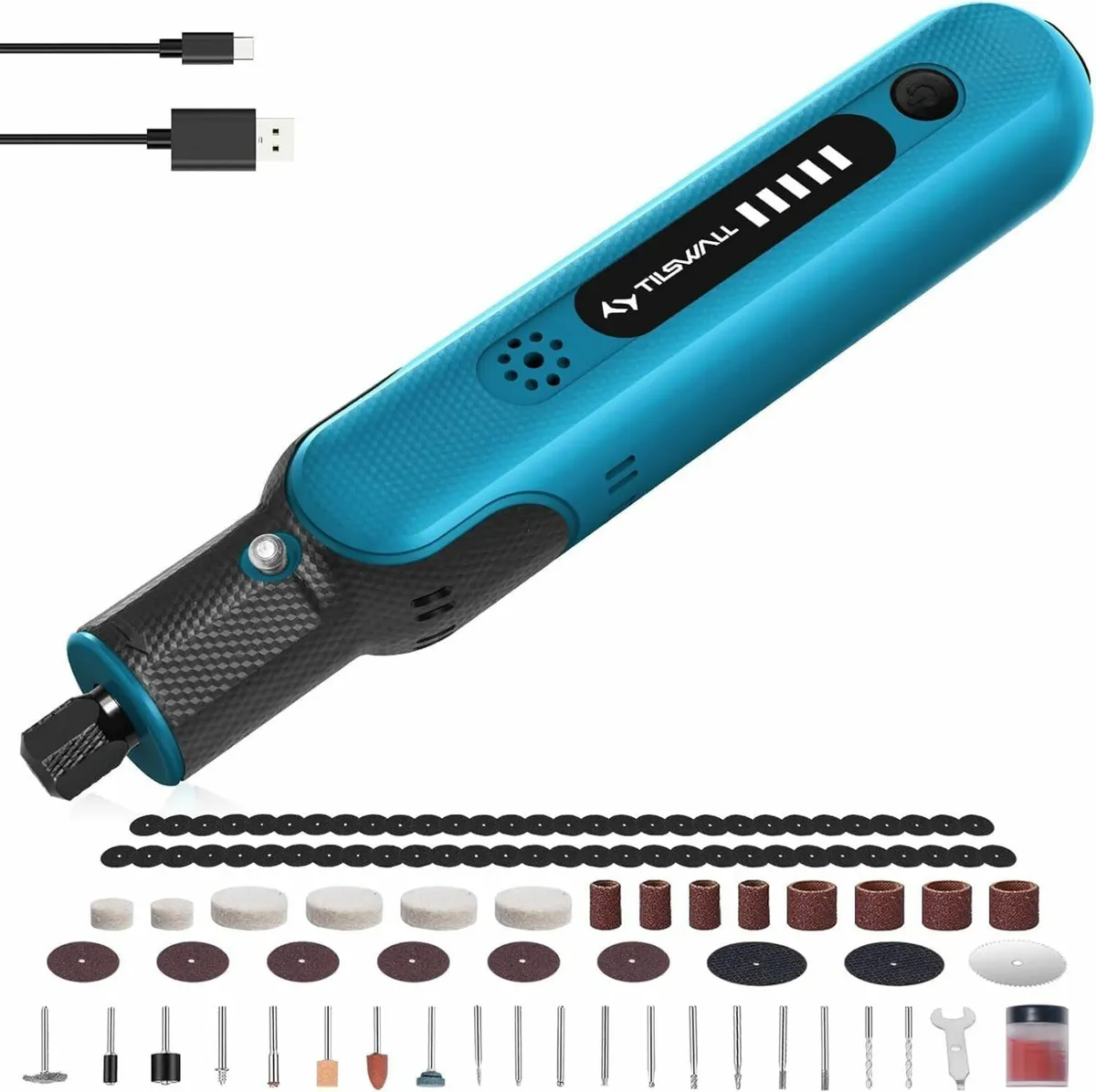 New 8V Cordless Rotary Tool with 105Pcs Accessorie - Image 1