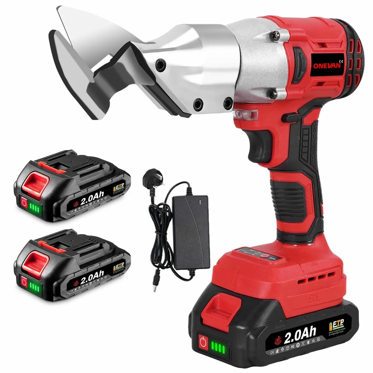 Metal Shears Cordless Sheet Electric Scissors for - Image 1