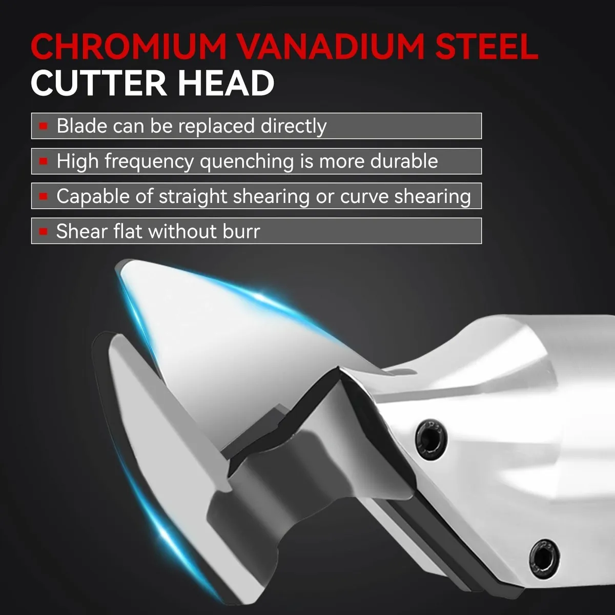 Metal Shears Cordless Sheet Electric Scissors for - Image 4