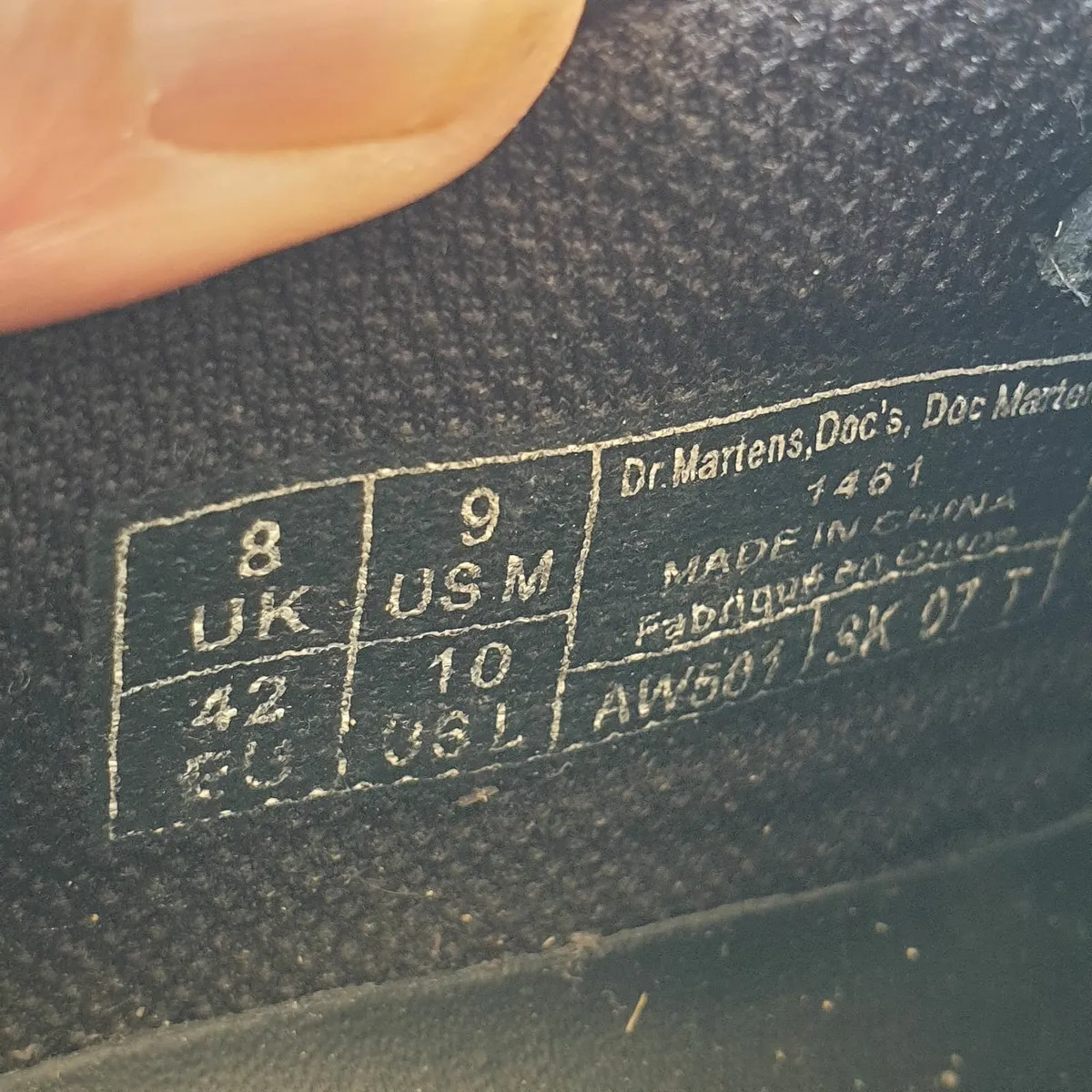 Dr Marten 1461 rock and roll shoes - Image 4