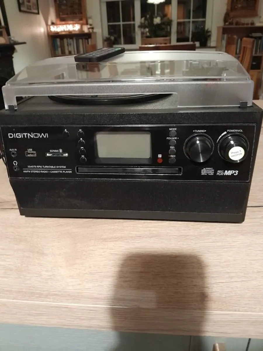 Bluetooth vinyl record turntable + - Image 3