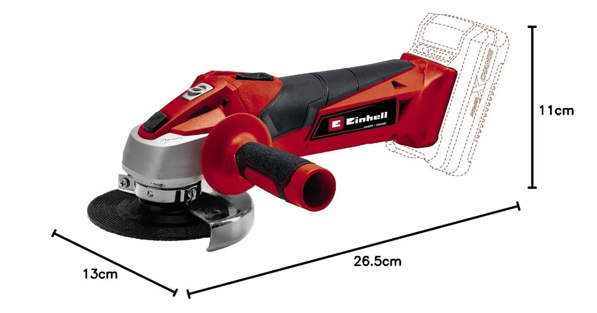 TC-AG 18/115 Li Power X-Change 18V Cordless Angle - Image 3