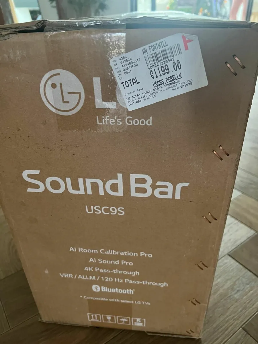 LG USC9S 3.1.3ch Soundbar with Dolby Atmos | USC9S - Image 1