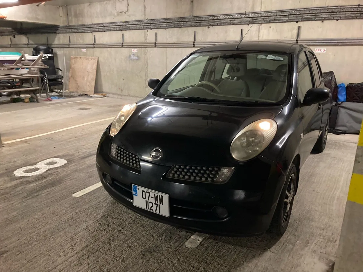 07 Nissan Micra automatic nct&taxed - Image 2