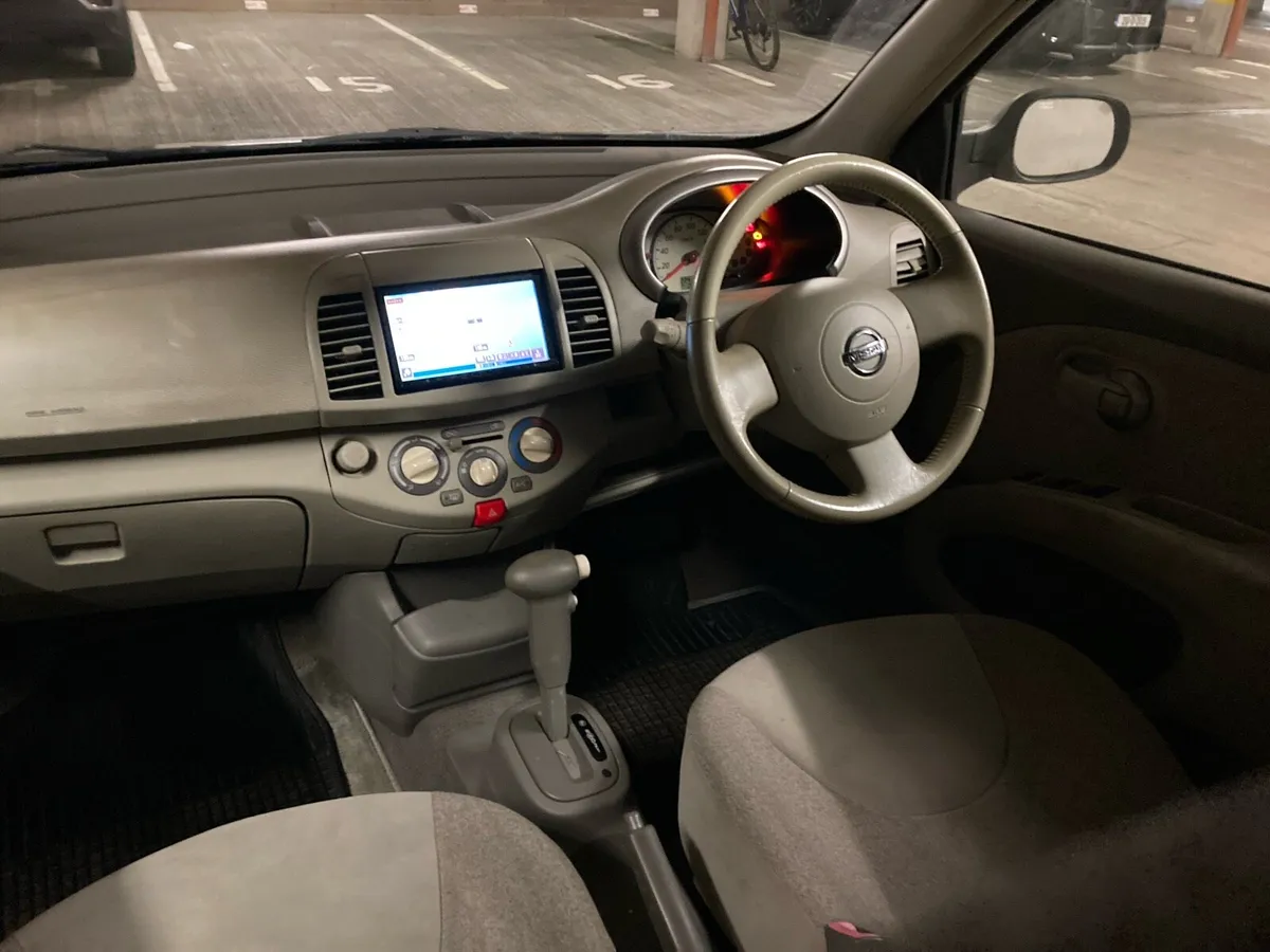 07 Nissan Micra automatic nct&taxed - Image 4