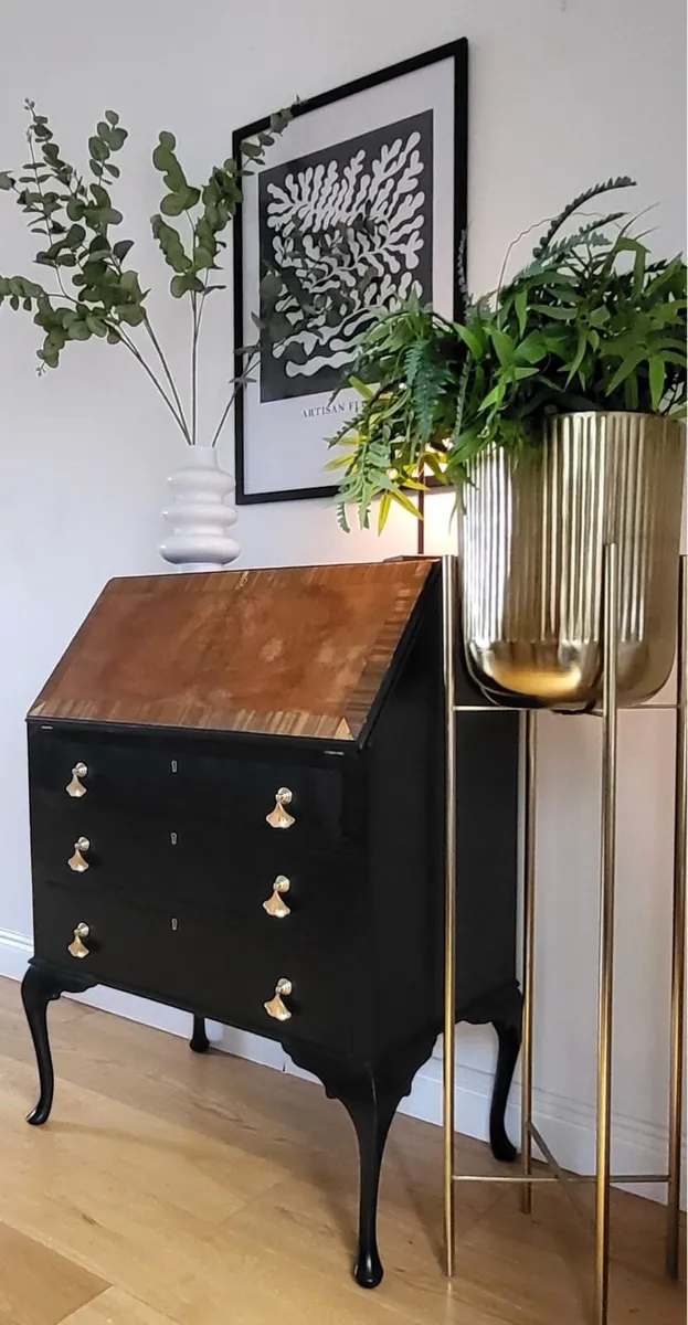 Beautiful vintage writing bureau - Image 2