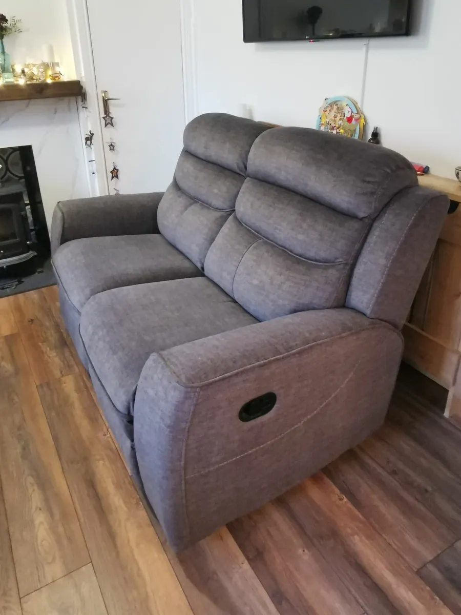 Reclining 2 seater Sofa - Image 1