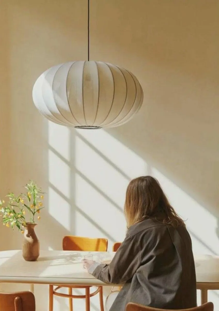 Knit-Wit 57 Oval Pendant Pearl White - Made By Han - Image 3