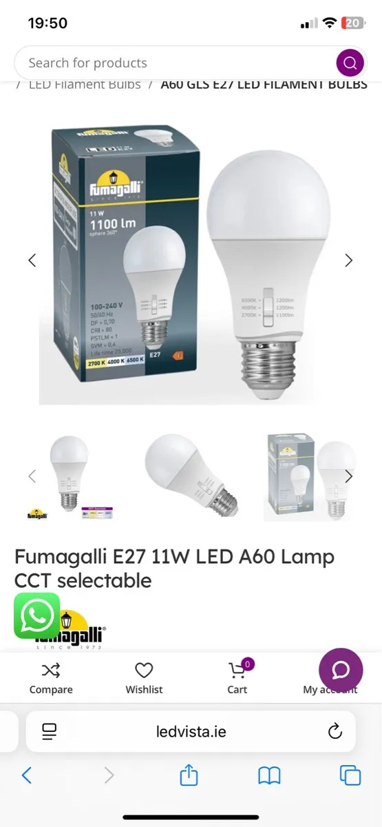 Fumagali bulbs E27 - Image 4