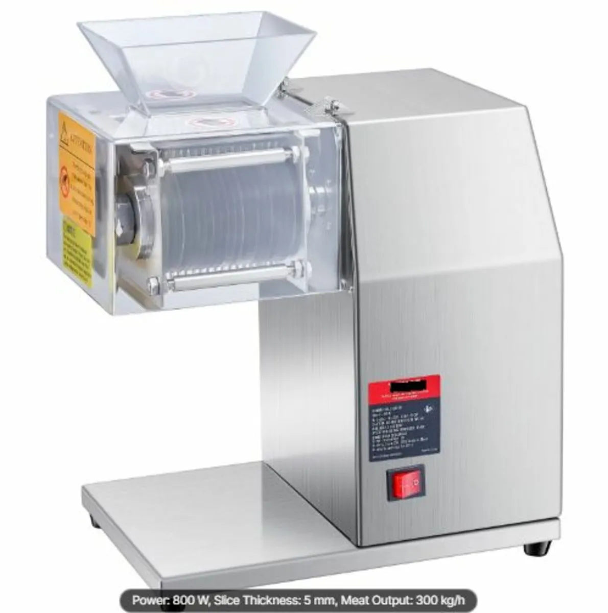Meat Cutter Machine, 850W Meat Slicer, 551 lb/h - Image 3