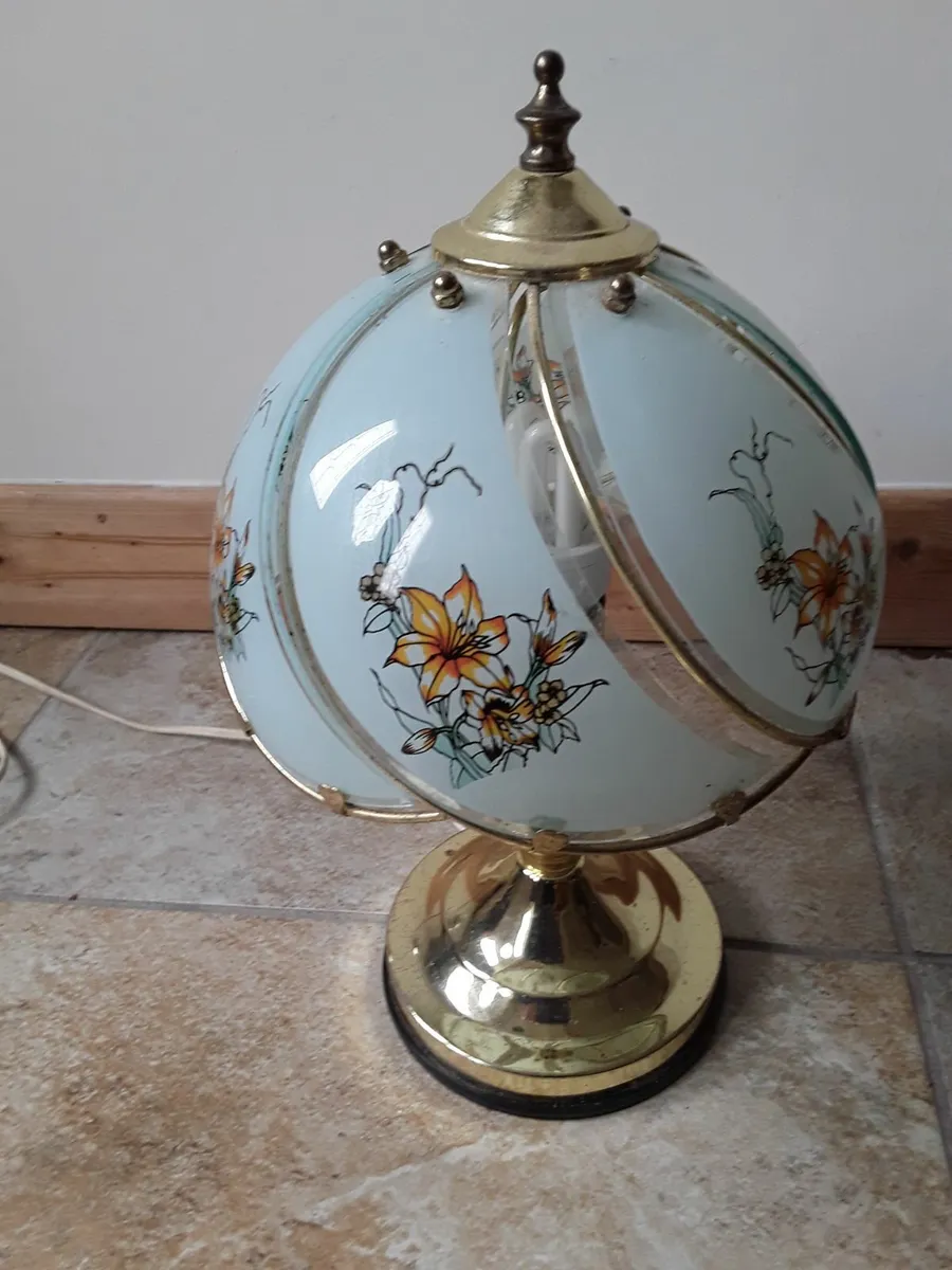 Vintage table touch lamp - Image 4