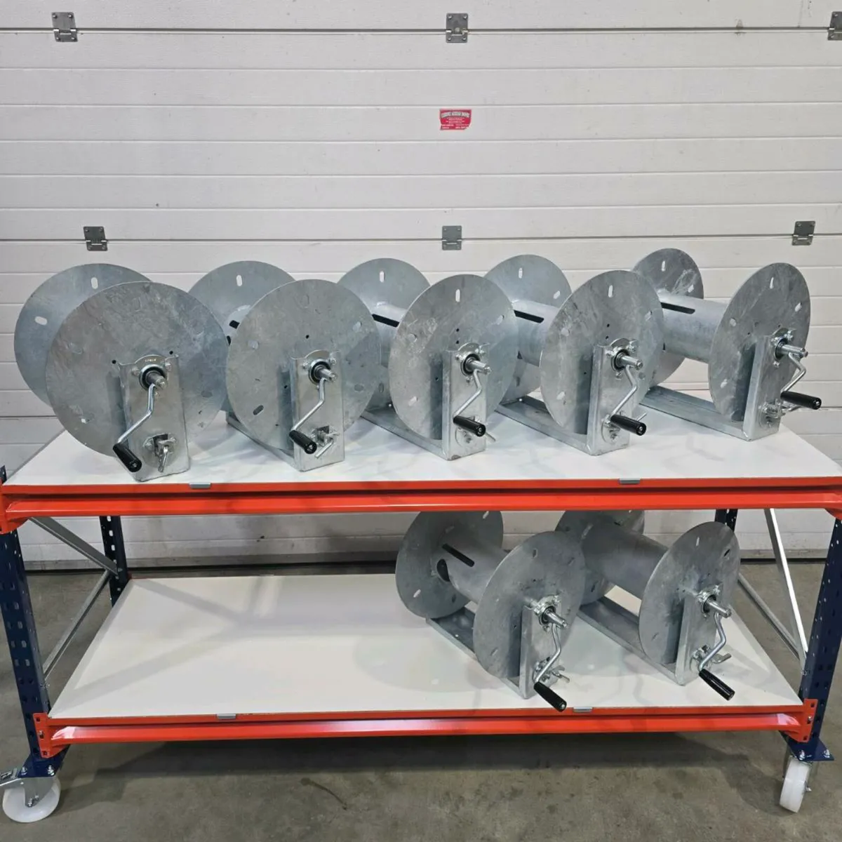 Galvanised Hose Reels - Image 1